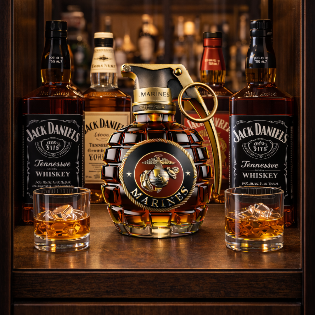 Butelka whisky | Edycja Granatowa