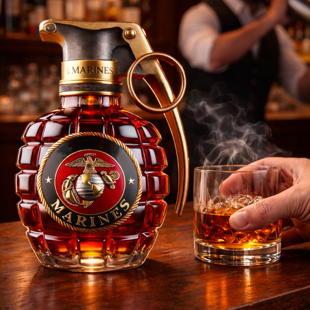 Butelka whisky | Edycja Granatowa