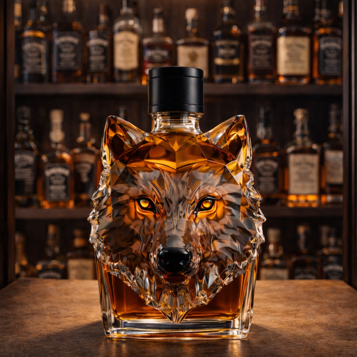 Butelka whisky | Edycja Wilk