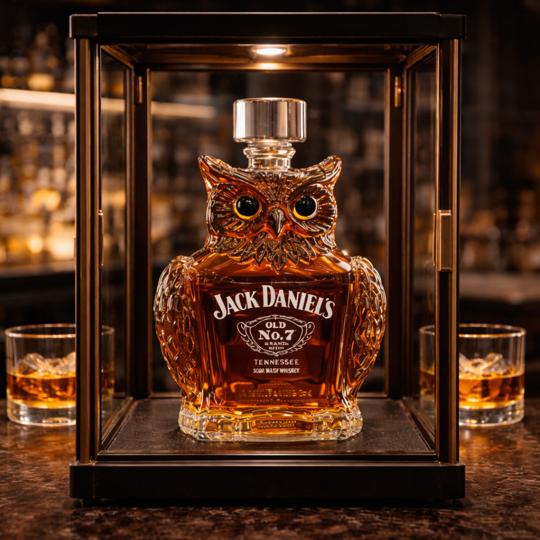 Butelki whisky | Edycja Sów