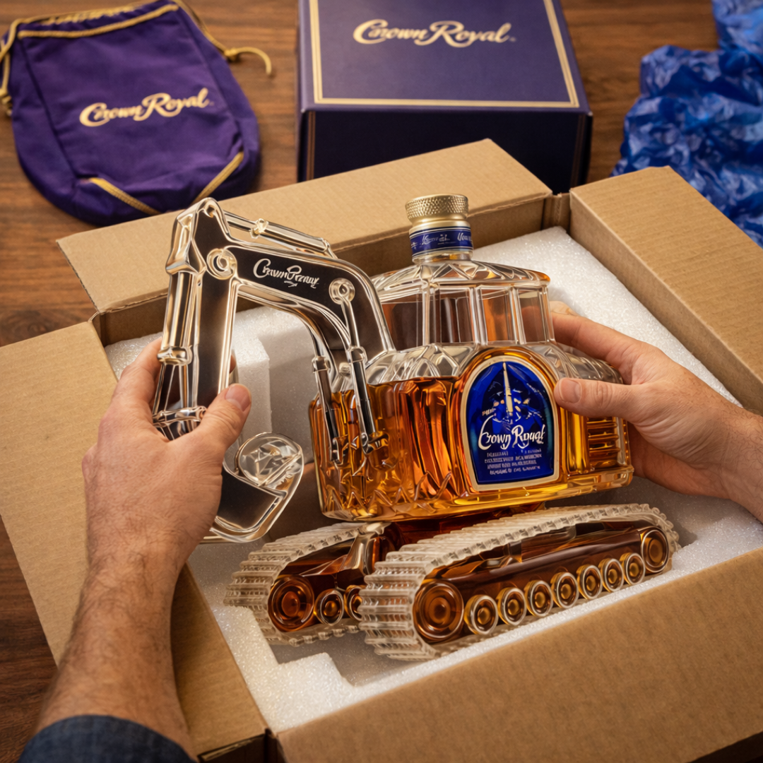 Butelka whisky | Wydanie koparki