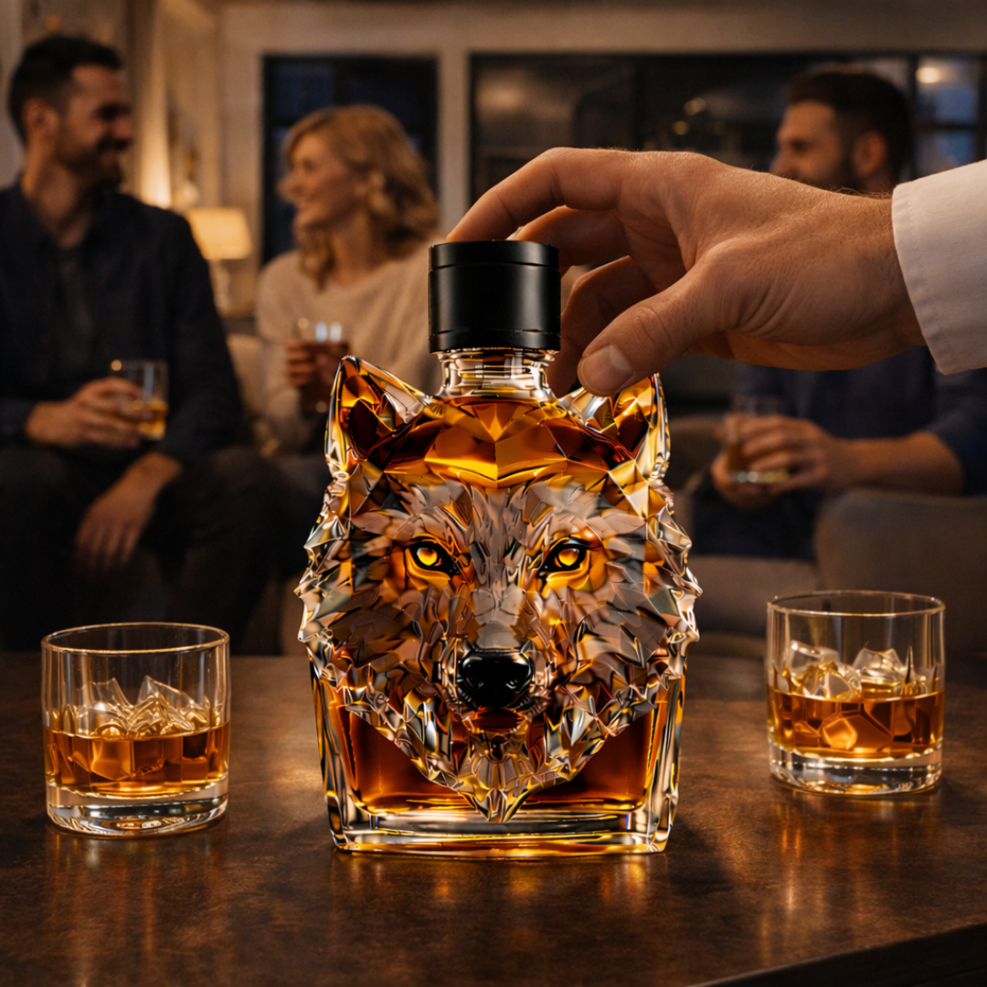 Butelka whisky | Edycja Wilk