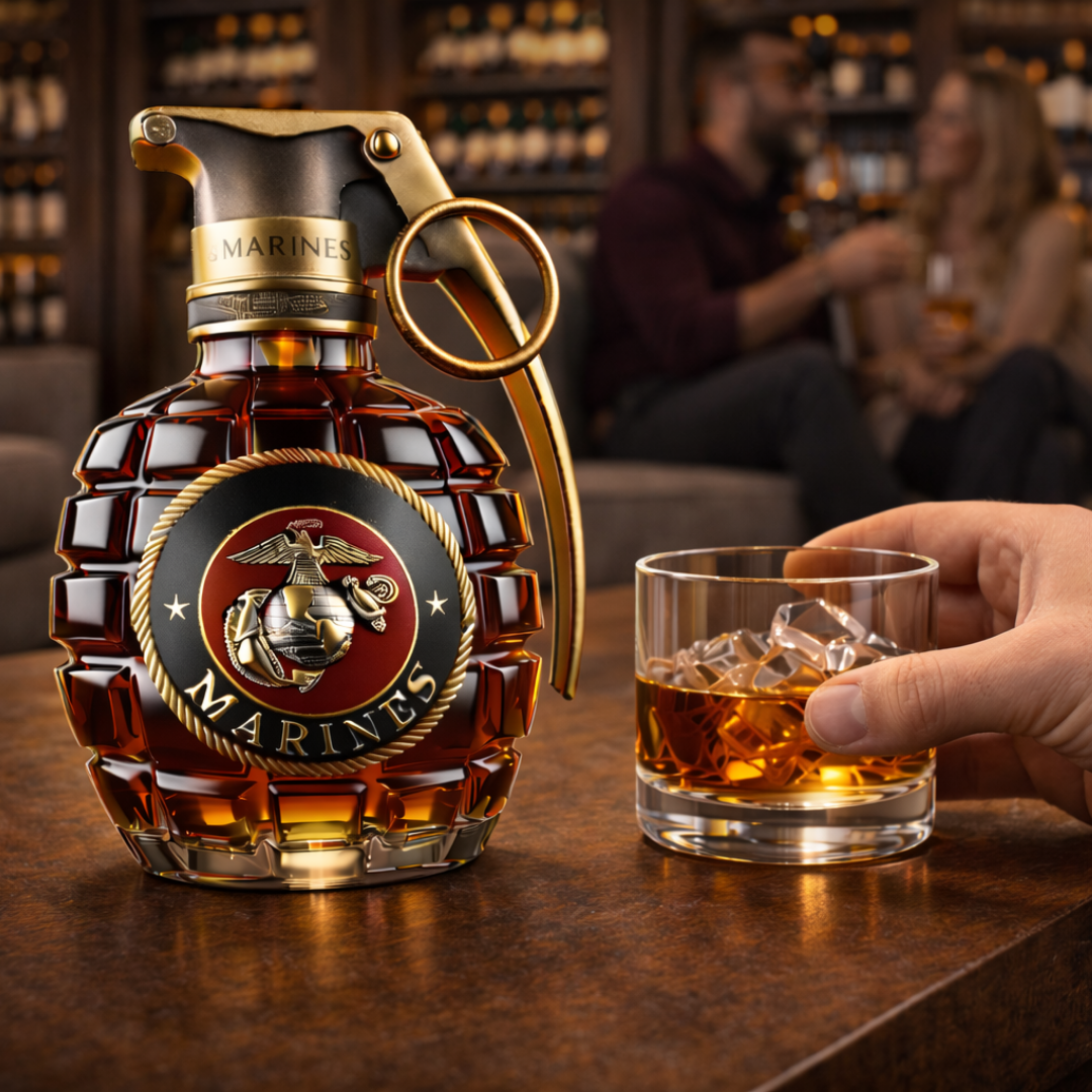 Butelka whisky | Edycja Granatowa