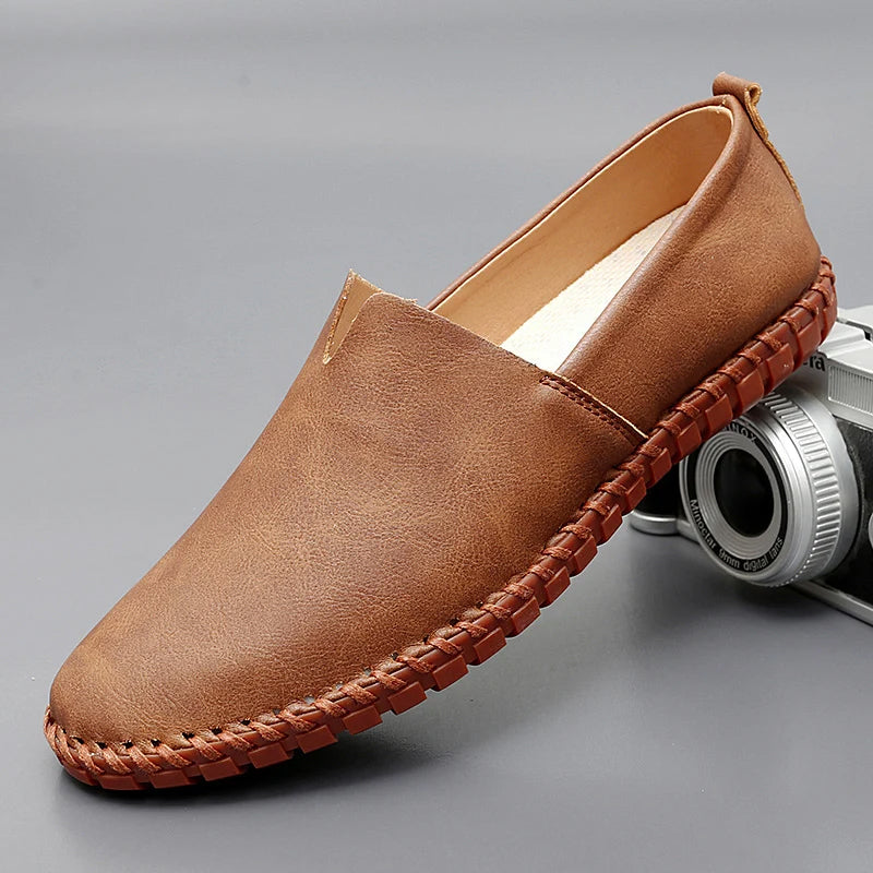 Mocassins en cuir Santorini