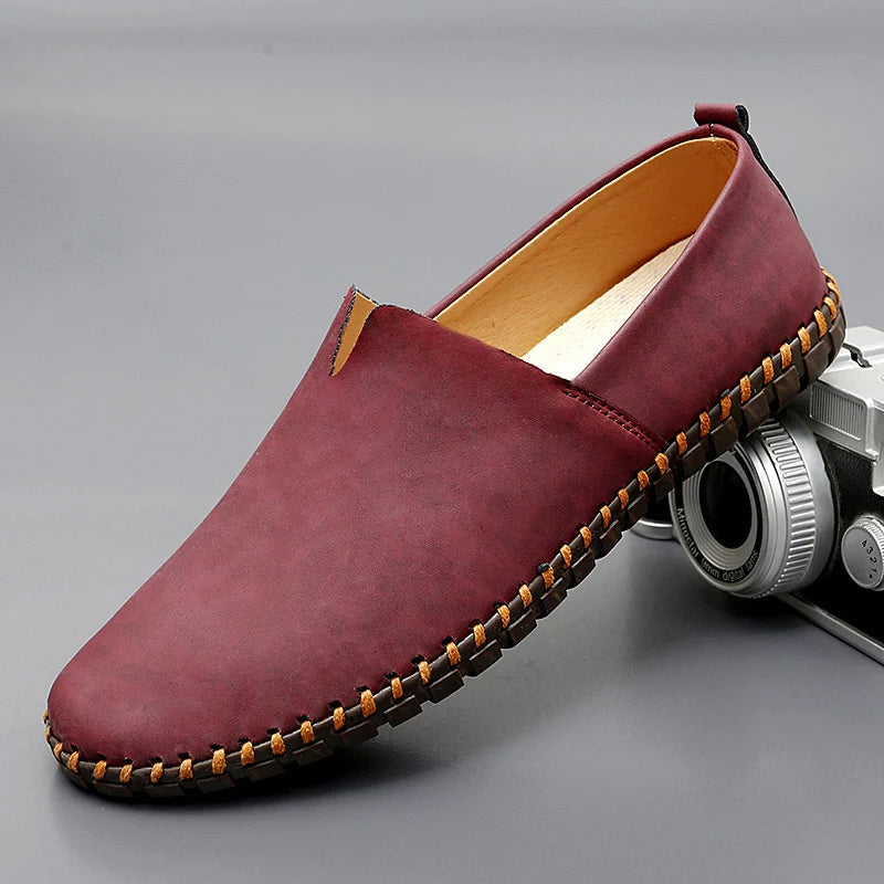 Mocassins en cuir Santorini
