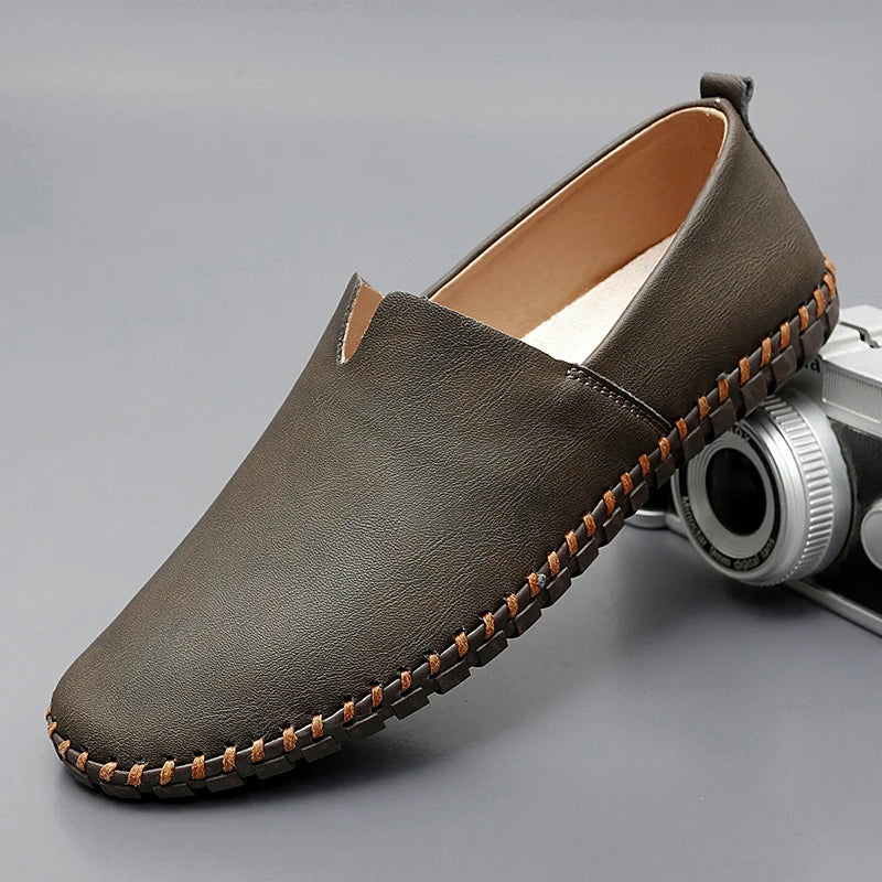 Mocassins en cuir Santorini