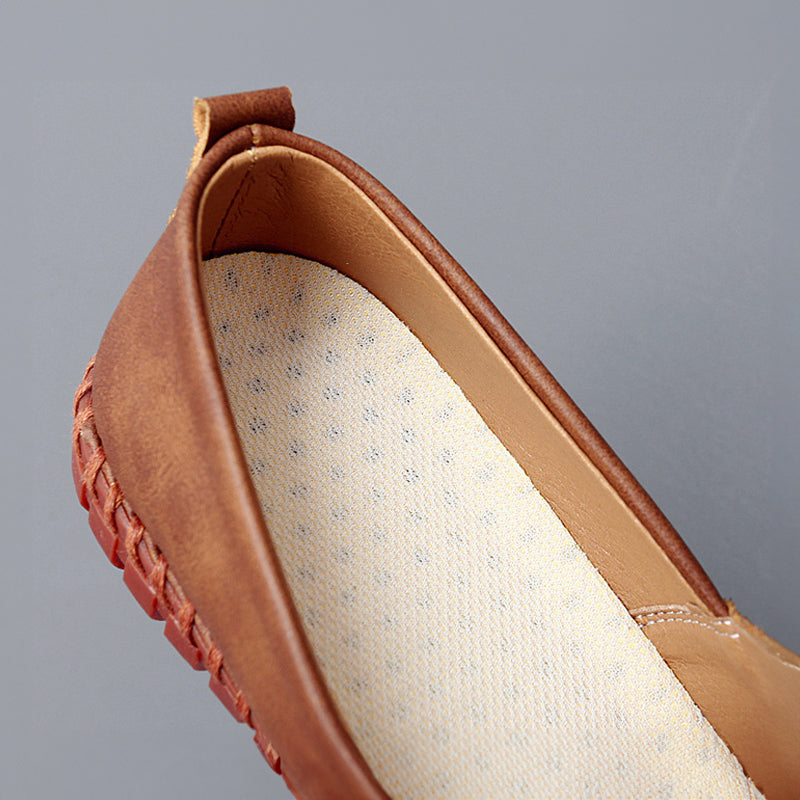 Mocassins en cuir Santorini
