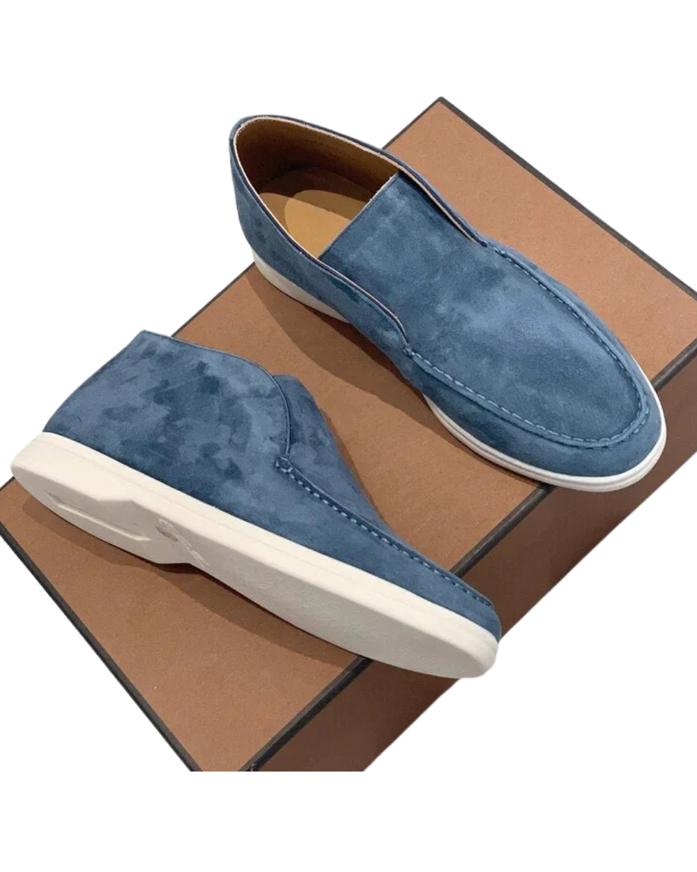 Mocassins décontractés en daim