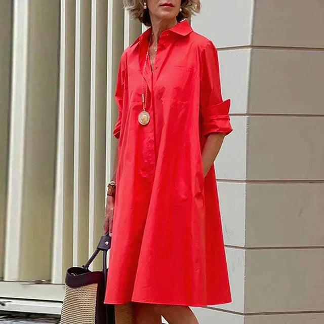 Maris – Robe Décontractée avec Poches