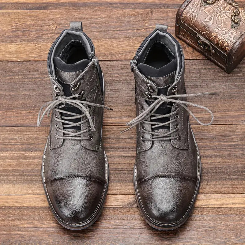 Aaron | Bottes en cuir pour homme