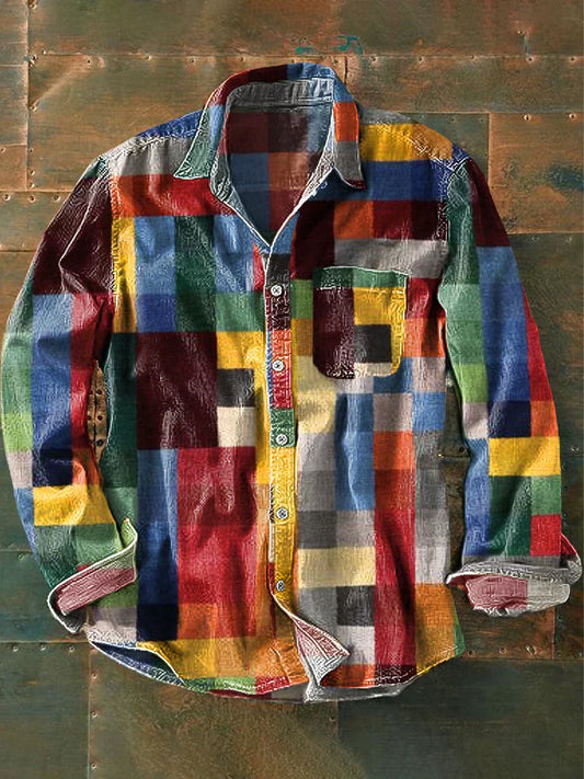 Mathias | Chemise à manches longues pour hommes avec poche