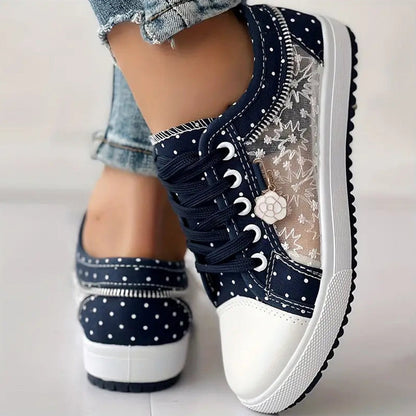 Luna™ Baskets Stylées à Lacets