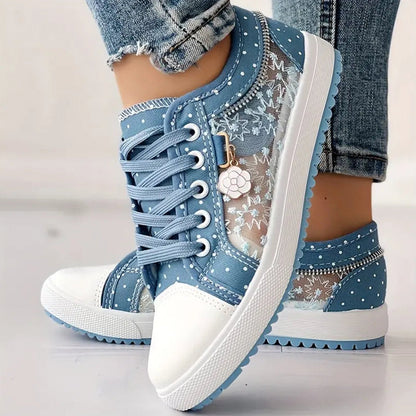 Luna™ Baskets Stylées à Lacets