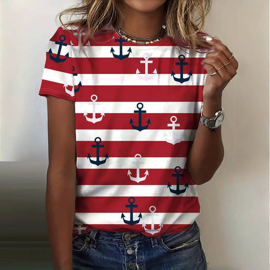 T-Shirt Rayé Vintage
