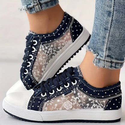 Luna™ Baskets Stylées à Lacets