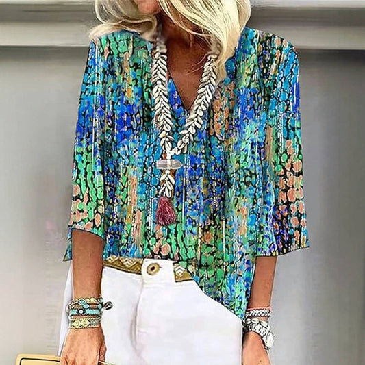 Blouse Vintage Colorée