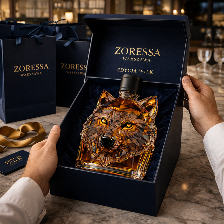 Butelka whisky | Edycja Wilk