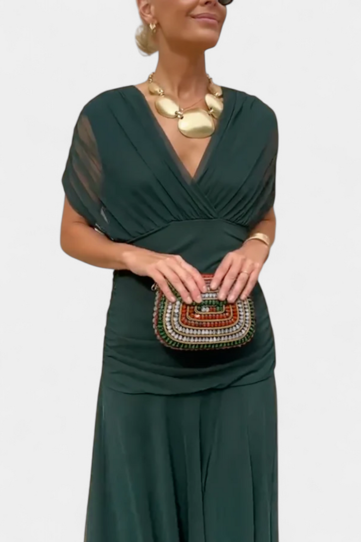 Amalia | Elegancka sukienka maxi