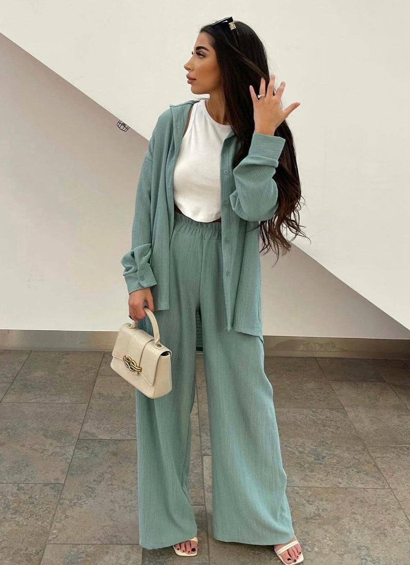 Yona | Zestaw koszula i spodnie