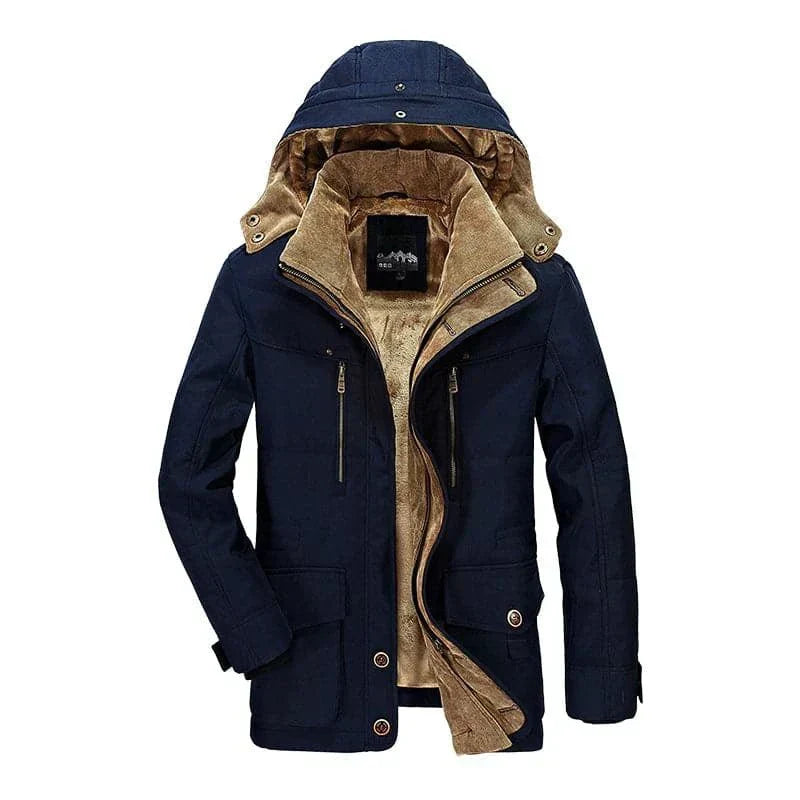 MAXIMILIAN - VESTE D'HIVER DOUBLÉE EN POLAIRE