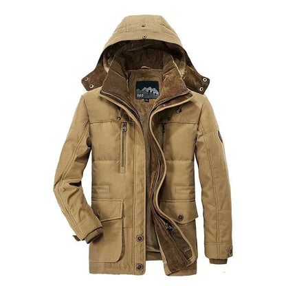 MAXIMILIAN - VESTE D'HIVER DOUBLÉE EN POLAIRE