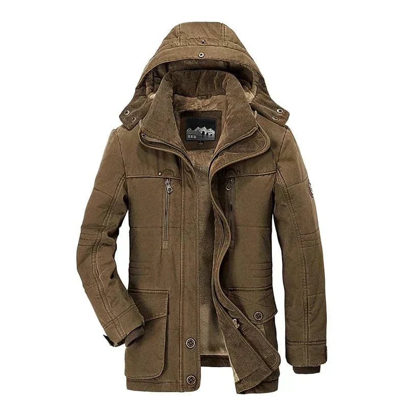 MAXIMILIAN - VESTE D'HIVER DOUBLÉE EN POLAIRE