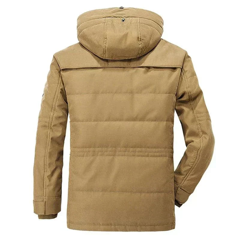 MAXIMILIAN - VESTE D'HIVER DOUBLÉE EN POLAIRE