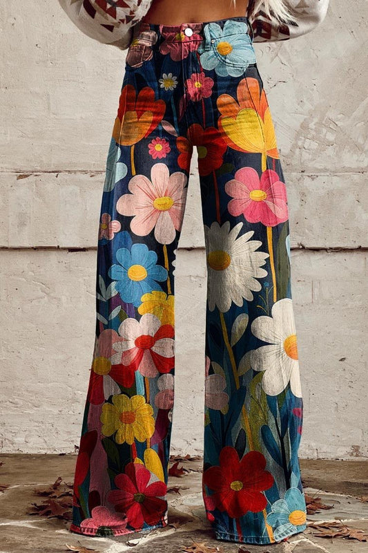 Grażyna | Spodnie Boho Vintage
