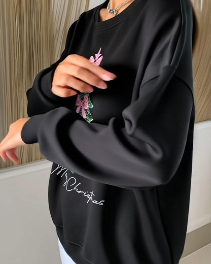 Jacenta | Świąteczna bluza z nadrukiem